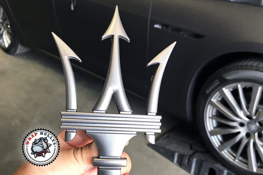 Maserati vehicle wrap project