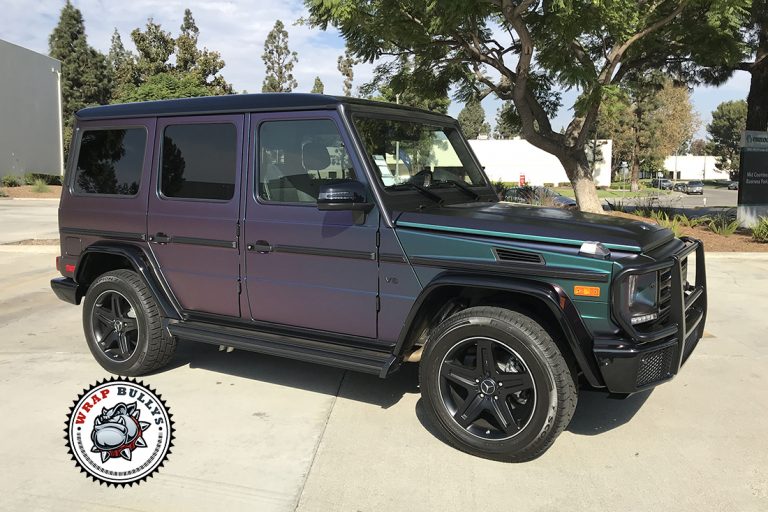 Mercedes-Benz G63 AMG 3M Satin Lightning Ridge Wrap Gardena
