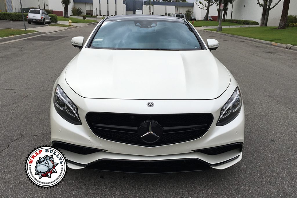 Mercedes vehicle wrap project