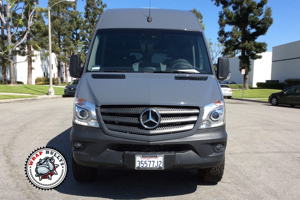 Mercedes vehicle wrap project