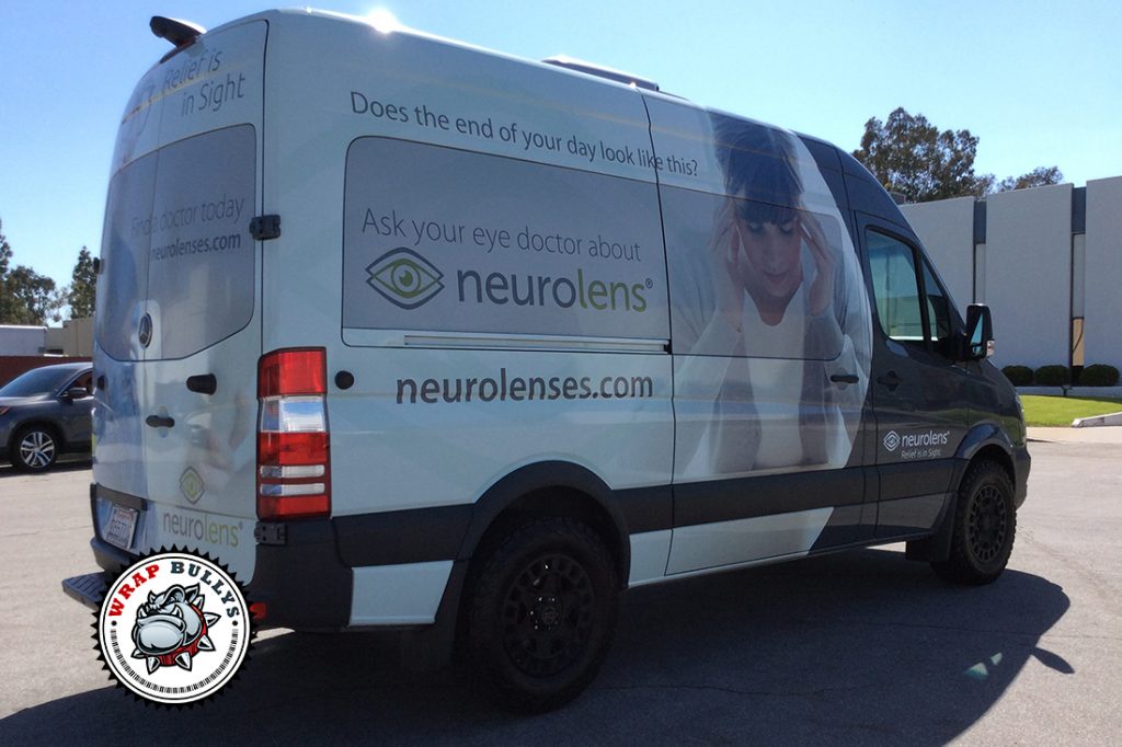 Mercedes vehicle wrap project