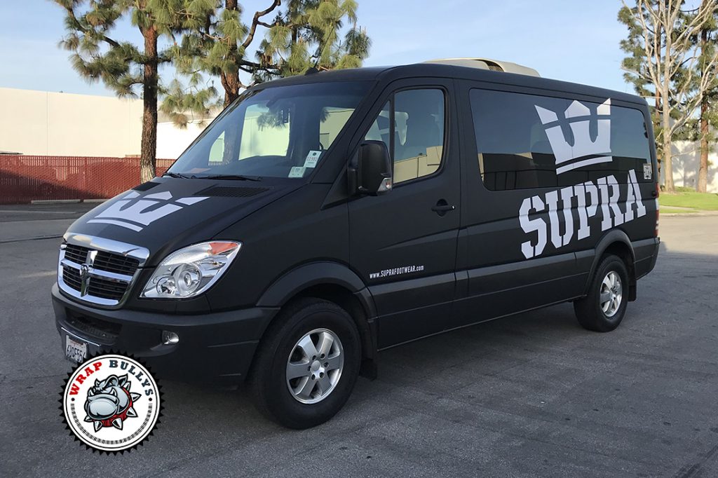 Supra Footwear Sprinter van wrap in Gardena