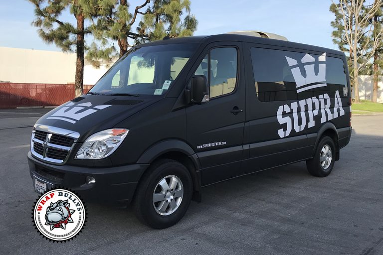 Supra Footwear Sprinter van wrap in Gardena