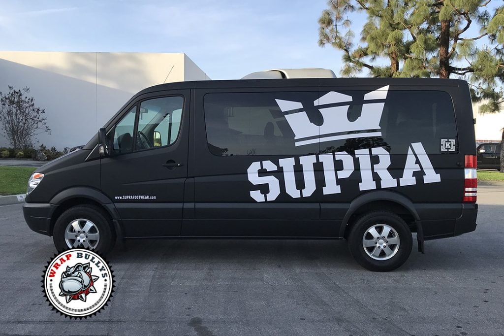 Mercedes vehicle wrap project