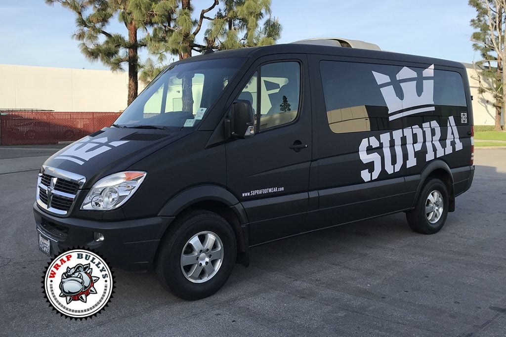 Mercedes vehicle wrap project