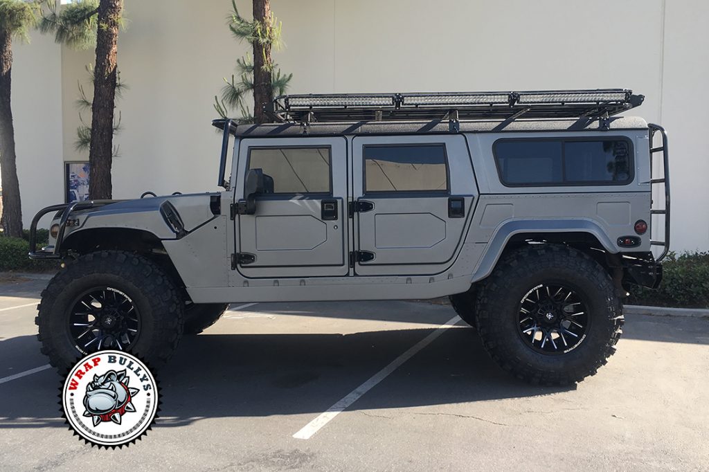Hummer vehicle wrap project