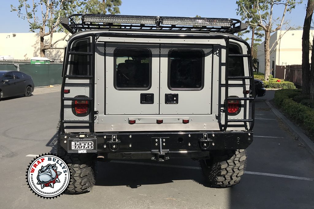 Hummer vehicle wrap project