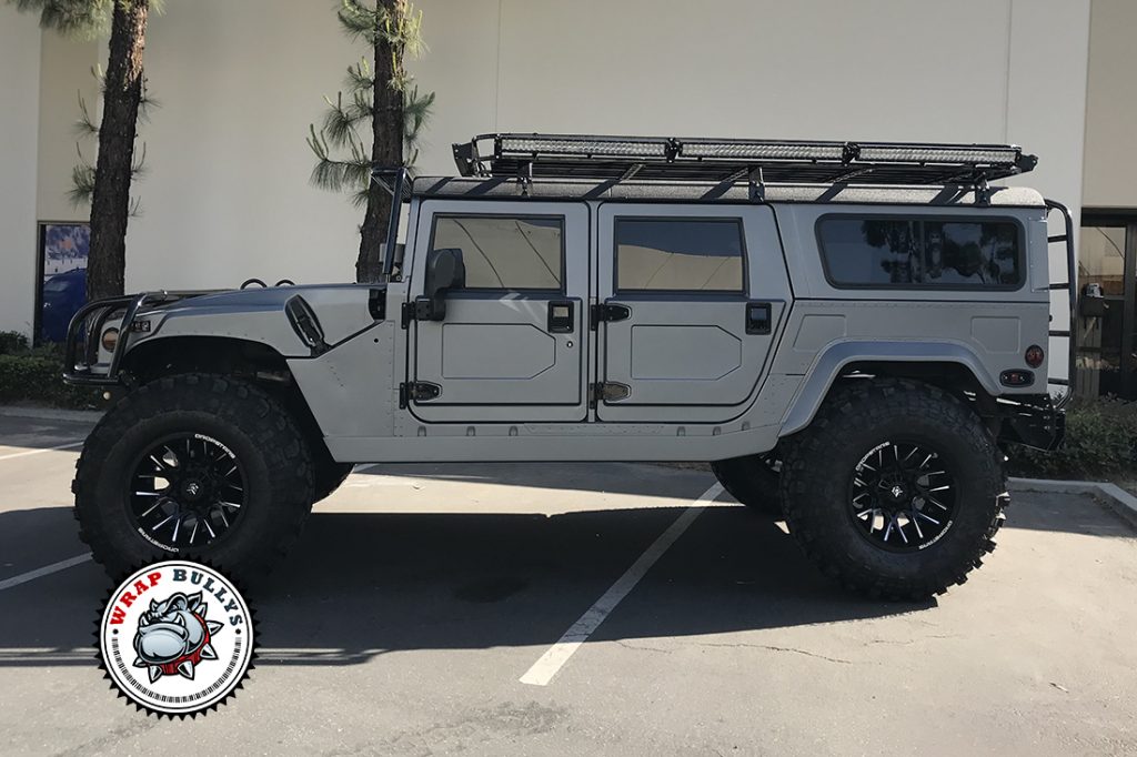 Hummer vehicle wrap project