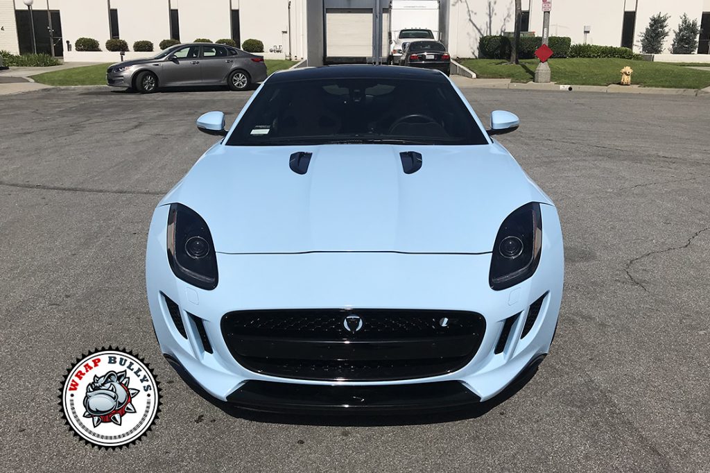 Jaguar vehicle wrap project