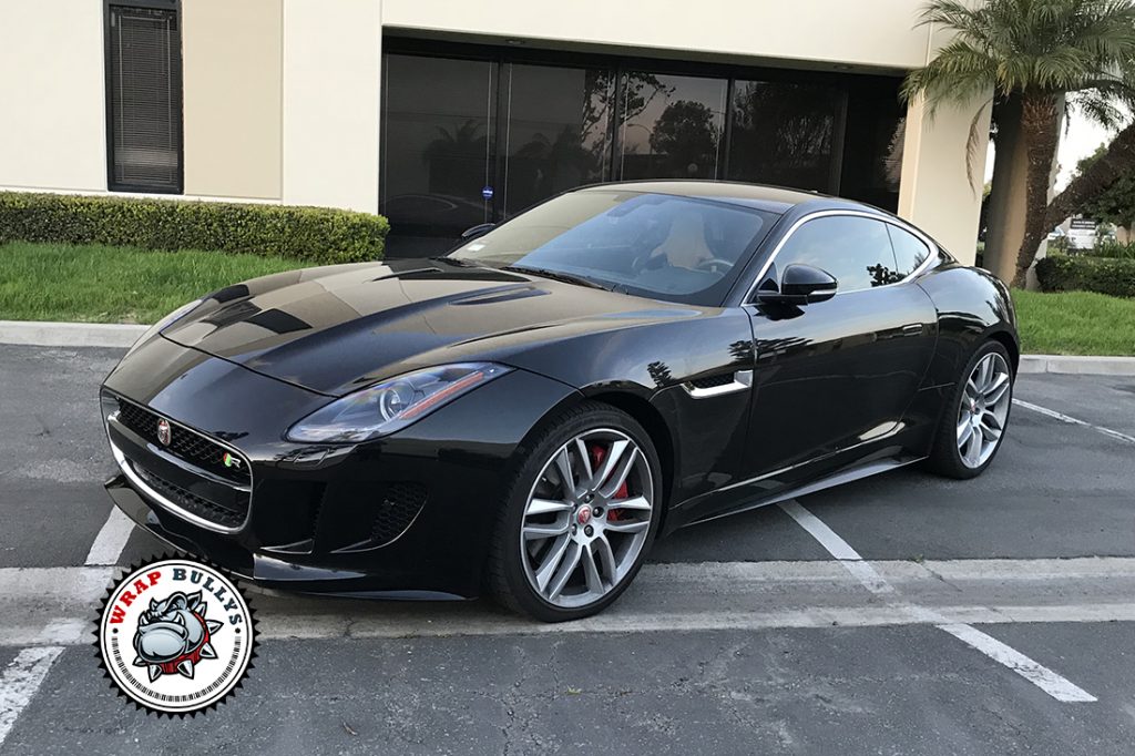 Jaguar vehicle wrap project