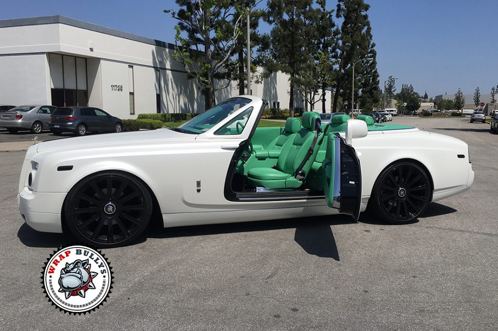 Rolls vehicle wrap project