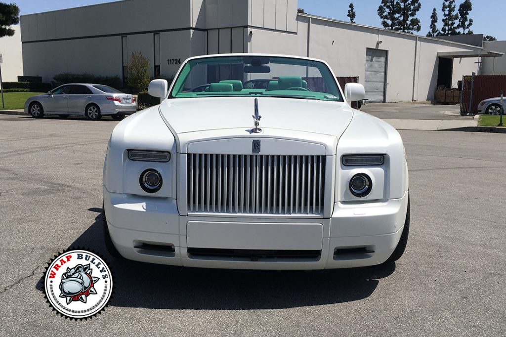 Rolls vehicle wrap project