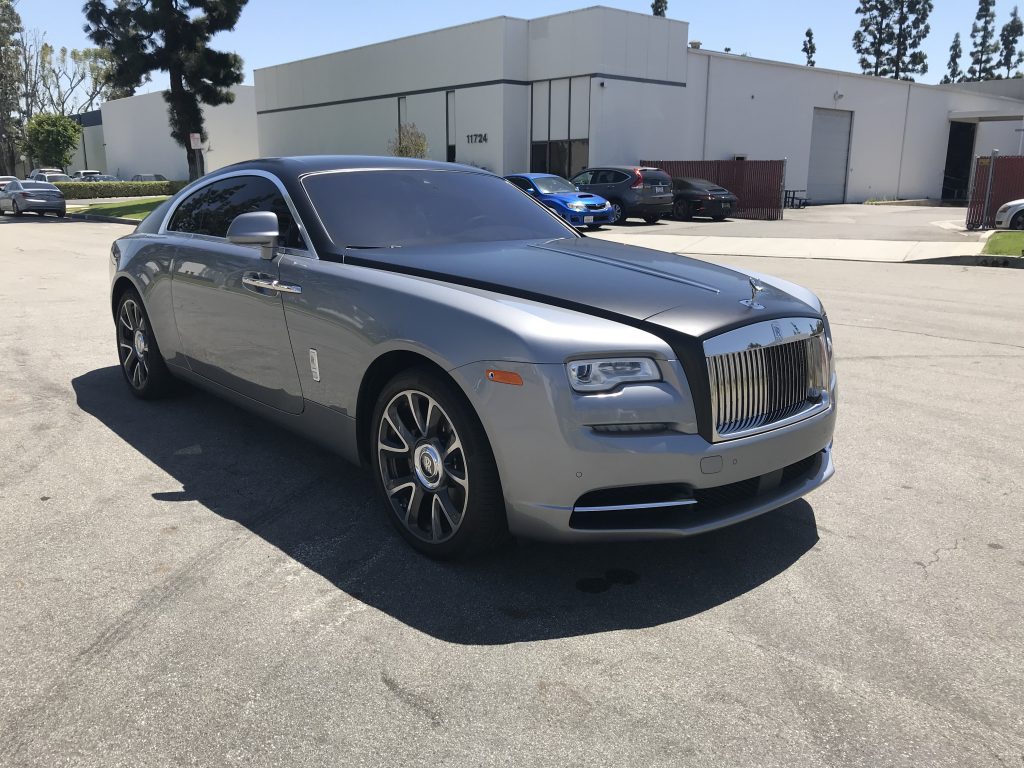 Rolls vehicle wrap project