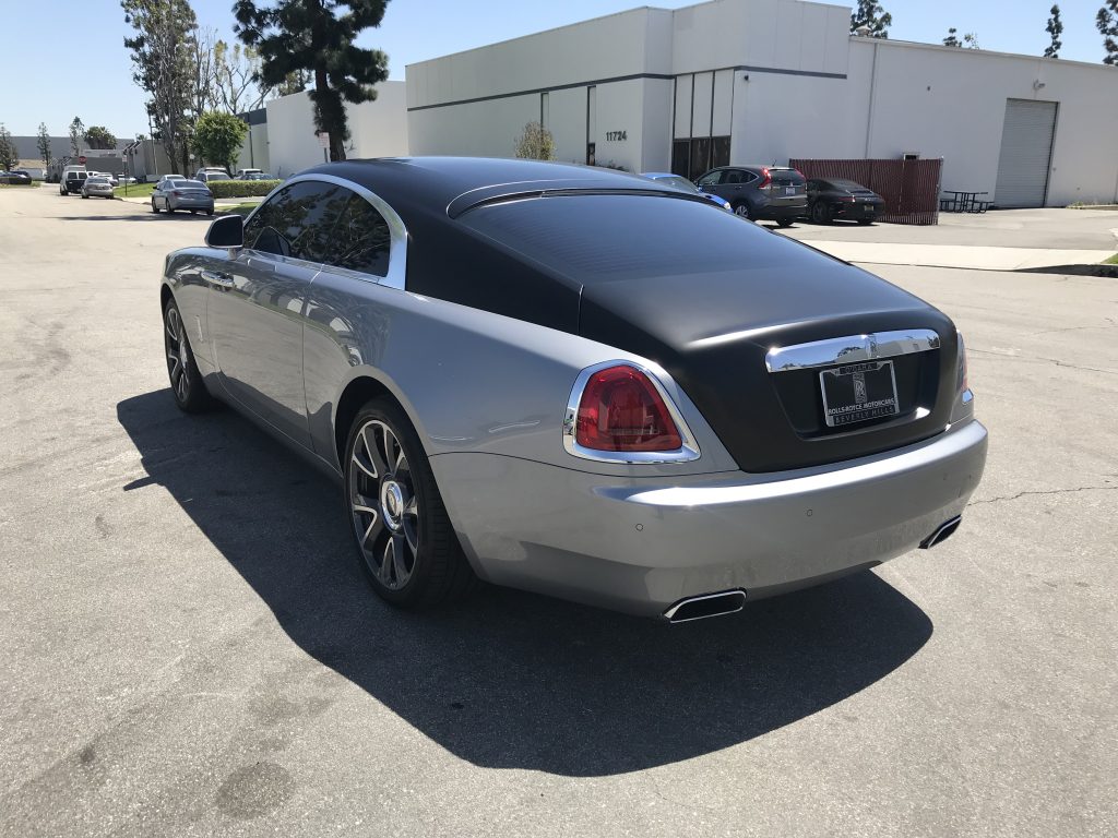 Rolls vehicle wrap project