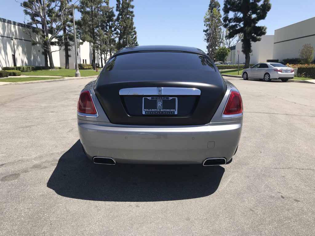 Rolls vehicle wrap project