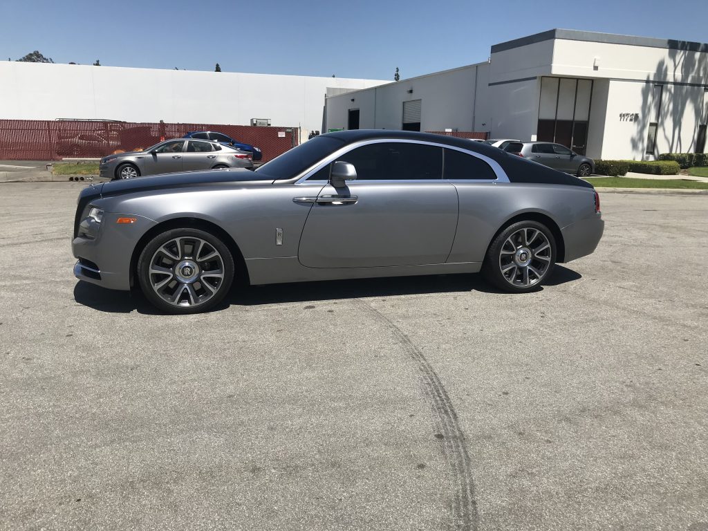 Rolls vehicle wrap project