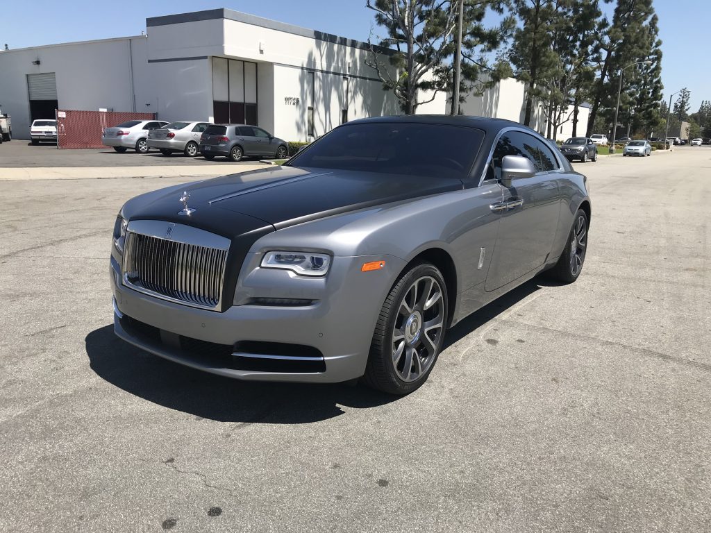 Rolls vehicle wrap project