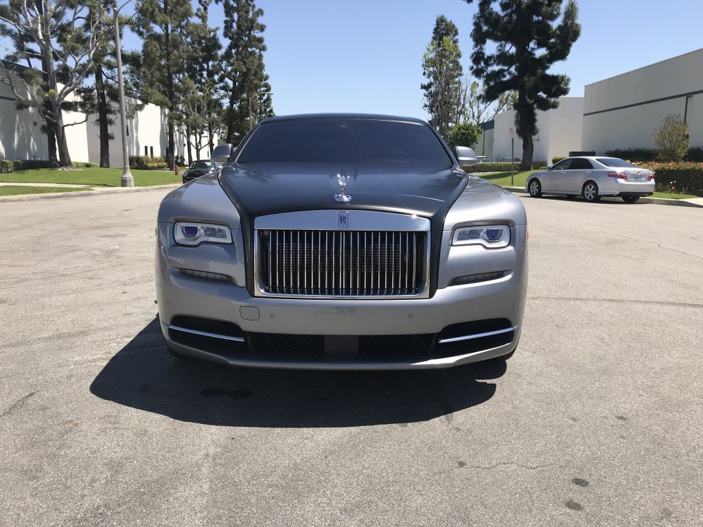 Rolls vehicle wrap project