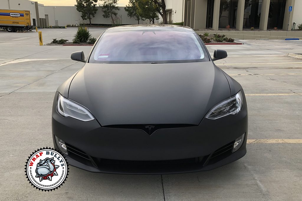 3M Deep Matte Black Tesla S Wrap – Wrap Bullys