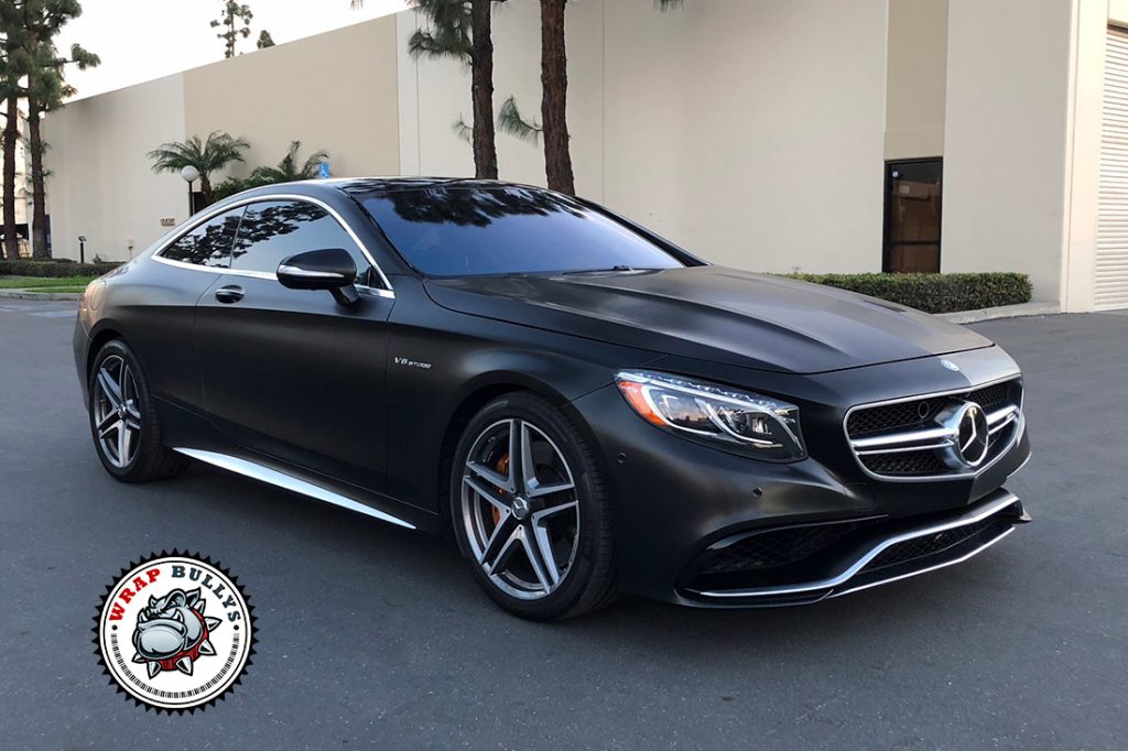 Mercedes vehicle wrap project