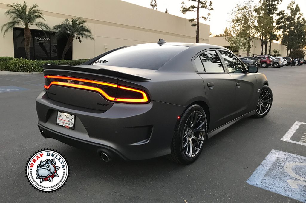 Dodge Charger SRT vehicle wrap project