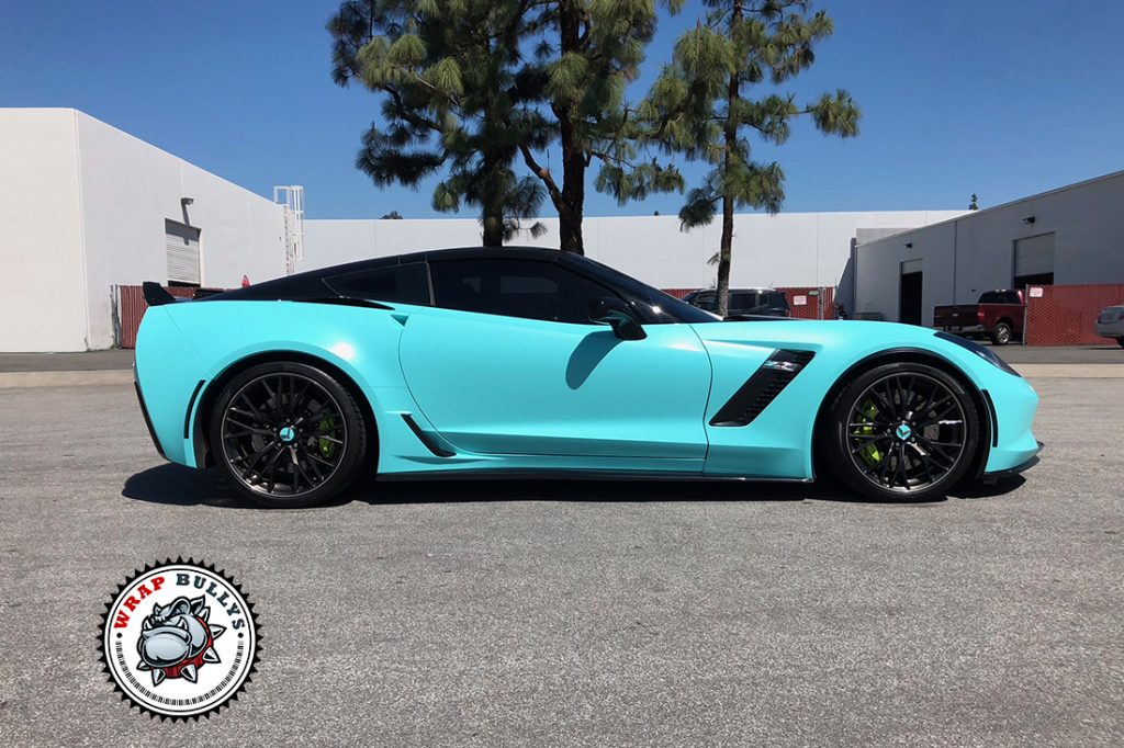 Chevrolet Z06 vehicle wrap project