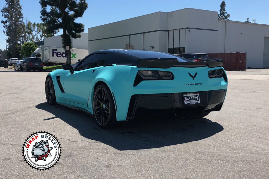 Chevrolet Z06 vehicle wrap project