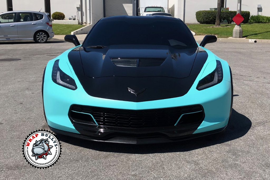 Chevrolet Z06 vehicle wrap project