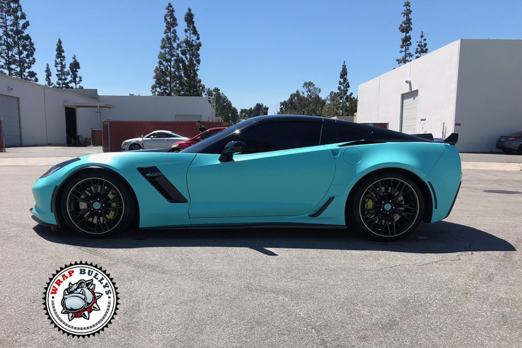 Chevrolet Z06 vehicle wrap project