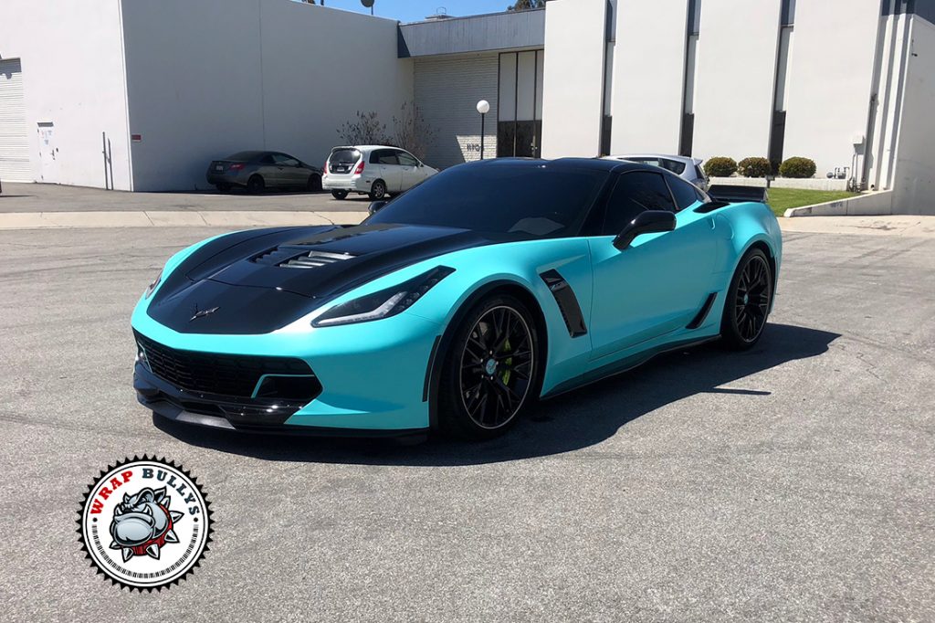 Chevrolet Z06 vehicle wrap project