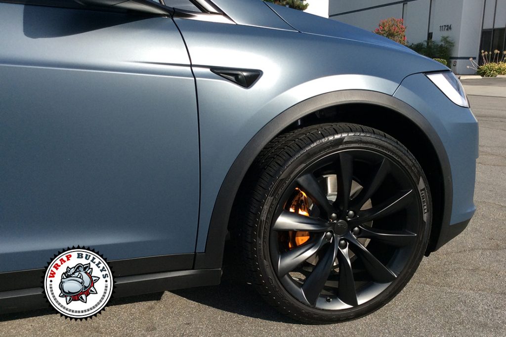 Tesla Model X vehicle wrap project