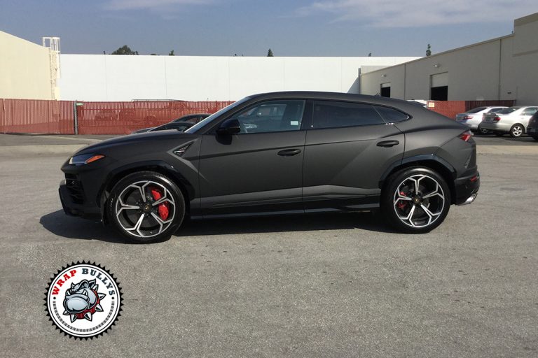 Lamborghini Urus 3M Deep Matte Black Wrap Gardena
