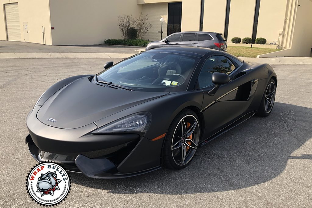 McLaren vehicle wrap project