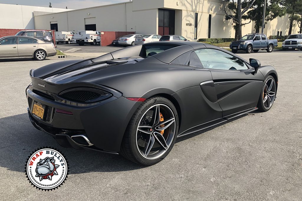 McLaren vehicle wrap project