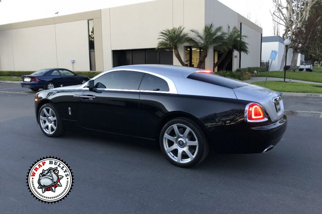Rolls vehicle wrap project