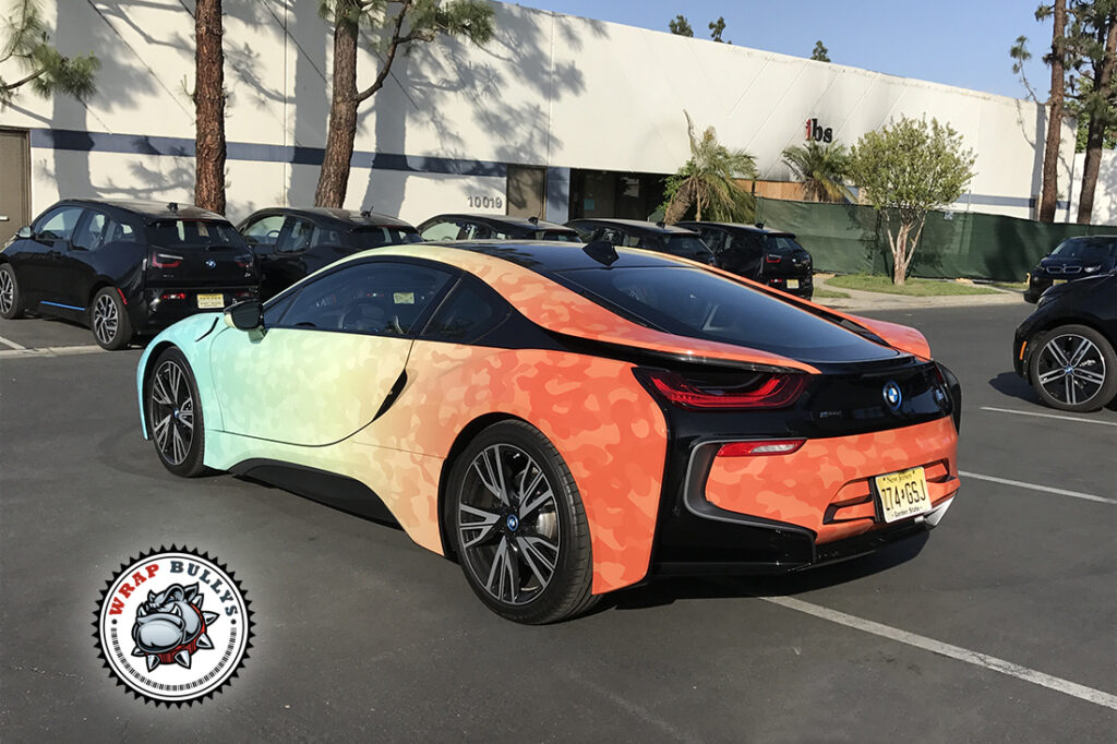 BMW vehicle wrap project