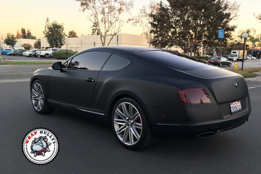 Bentley vehicle wrap project