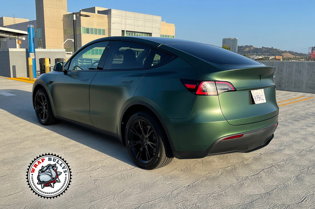 Tesla Model 3 vehicle wrap project