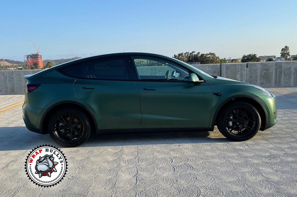 Tesla Model 3 vehicle wrap project