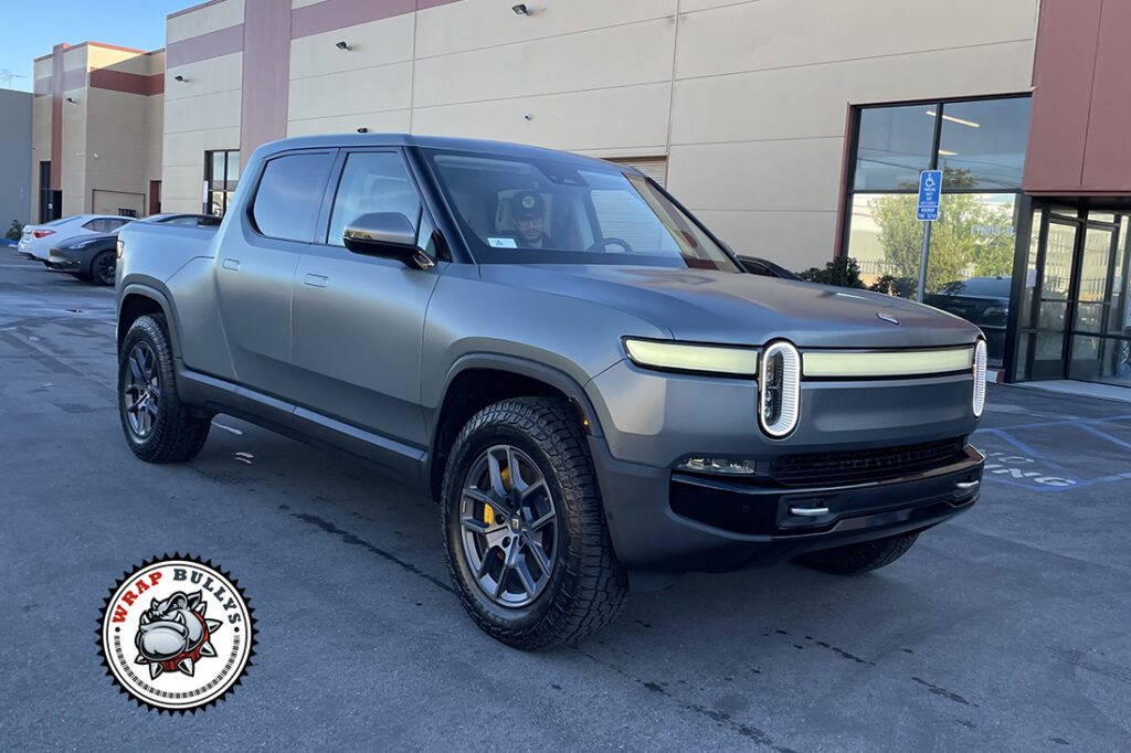 Rivian R1T with SunTek Ultra Matte PPF in Gardena