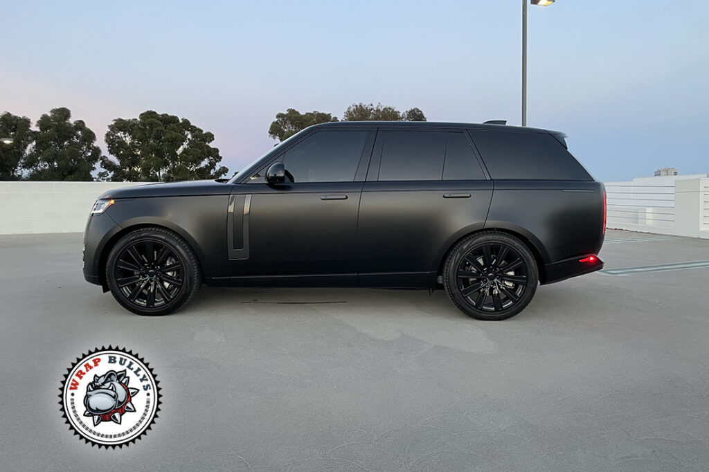Range Rover vehicle wrap project