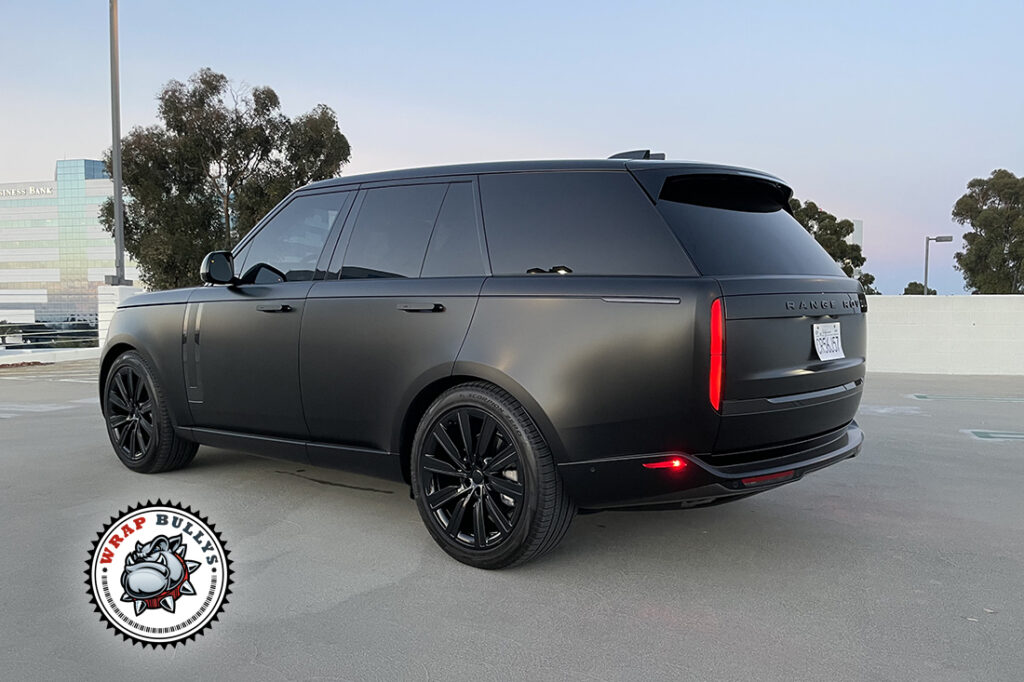Range Rover Wrap | 3M Satin Black project photo 5