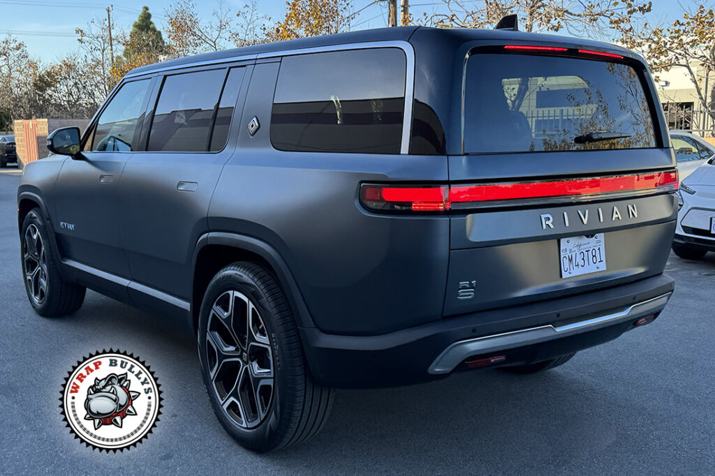 Rivian R1S vehicle wrap project