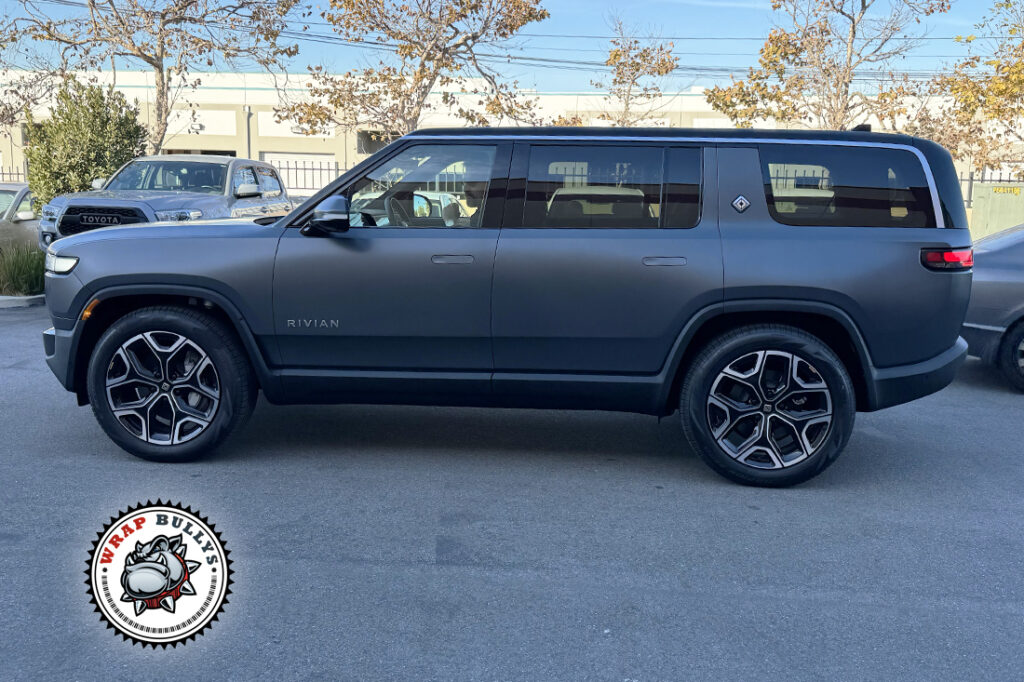 Rivian R1S vehicle wrap project