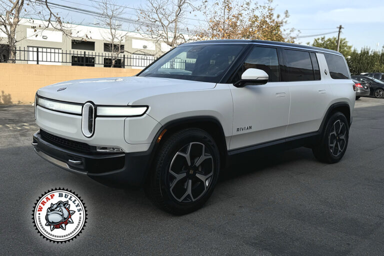 2025 Rivian R1S with SunTek Ultra Matte PPF in Gardena