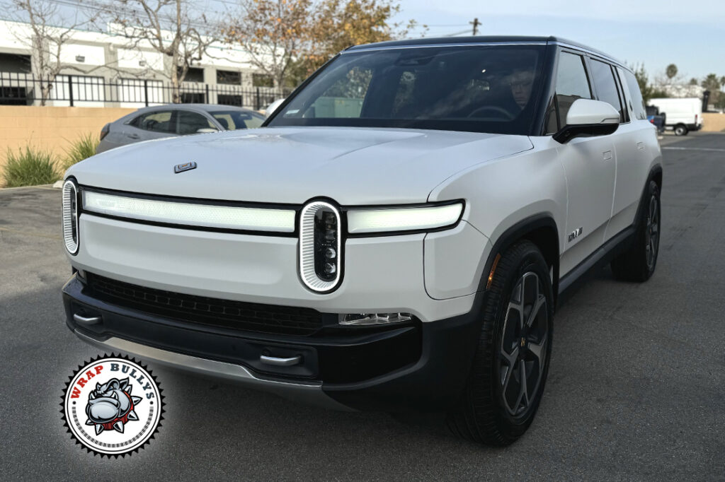 Rivian R1S vehicle wrap project