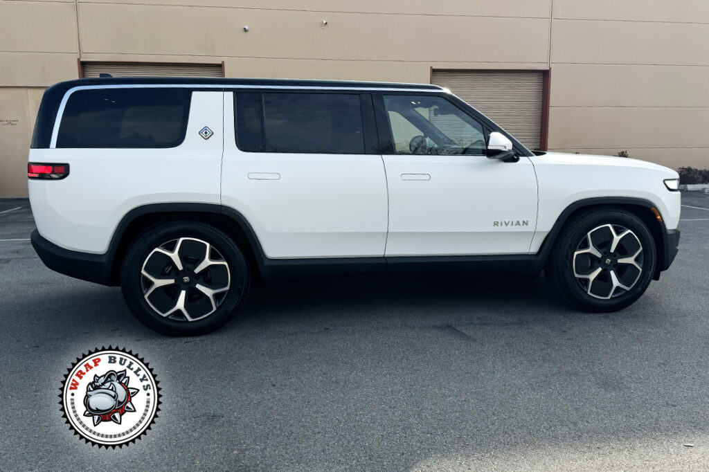 Rivian R1S vehicle wrap project