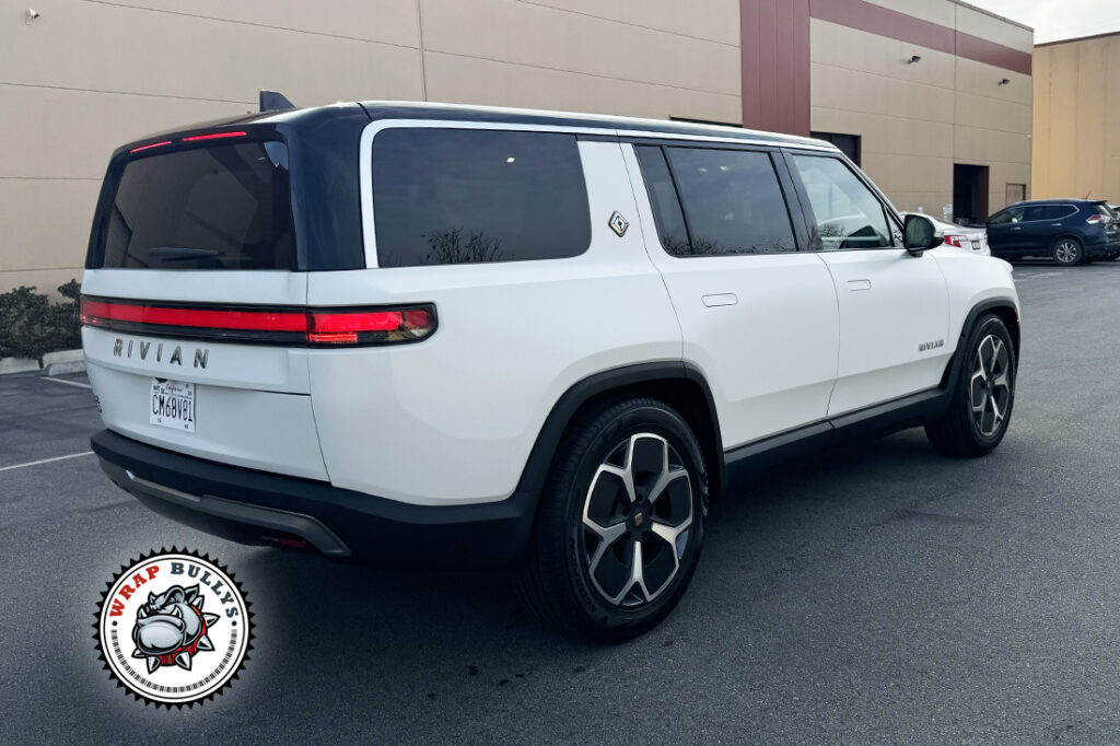 Rivian R1S vehicle wrap project