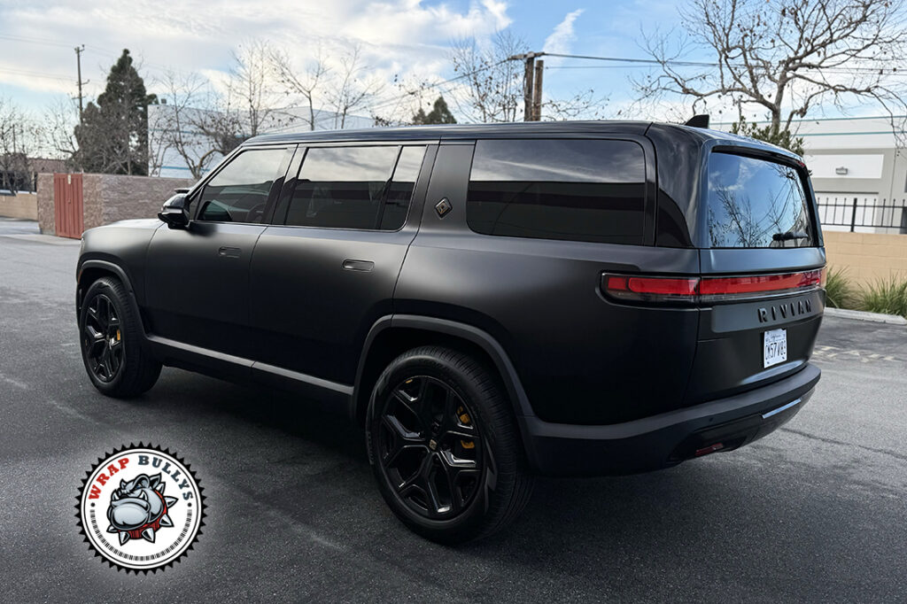 Rivian R1S vehicle wrap project