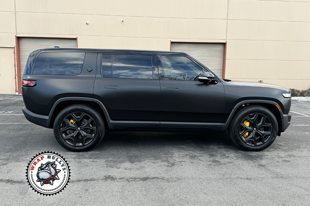 Rivian R1S vehicle wrap project